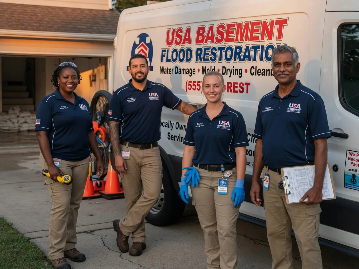 Basement Flood Cleanup company in Loganville, WI