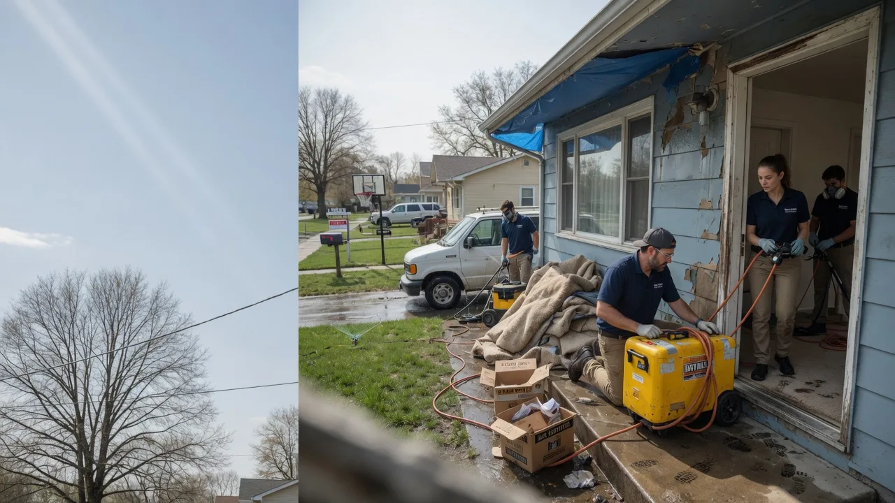 Basement Flood Cleanup in Loganville, WI near me